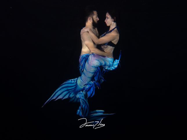 Emanuel y Jade - Sesión subacuática